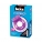 Виброкольцо Luxe Vibro Бешенная Гейша+презерватив