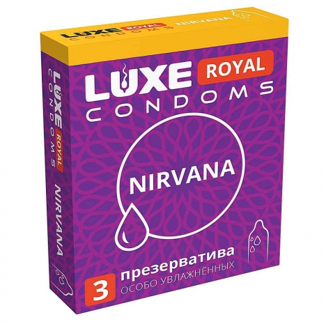 Презервативы LUXE ROYAL Nirvana 1*240
