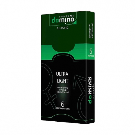Презервативы Domino Classic ( 6шт) Ultra Light 1*24*300