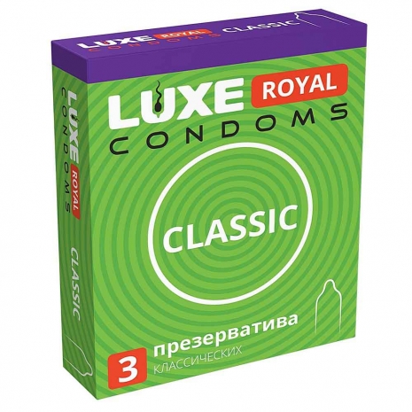 Презервативы LUXE ROYAL Classic гладкие  1*240